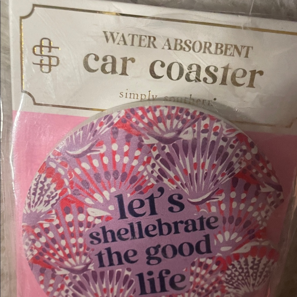 Simply Southern Car Coaster Set - Picture 3 of 3